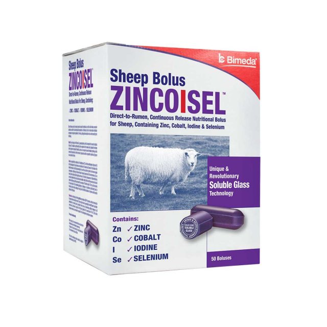 Bimeda ZincoIsel Sheep 50 pack