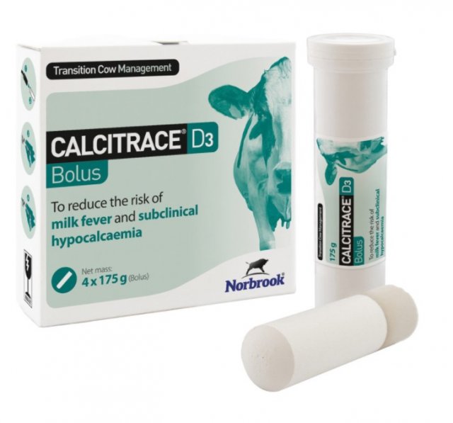Norbrook Calcitrace D3 Bolus 175g x 4 pack