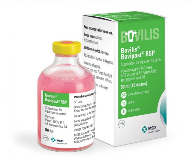 MSD Bovilis Bovipast RSP 10 dose