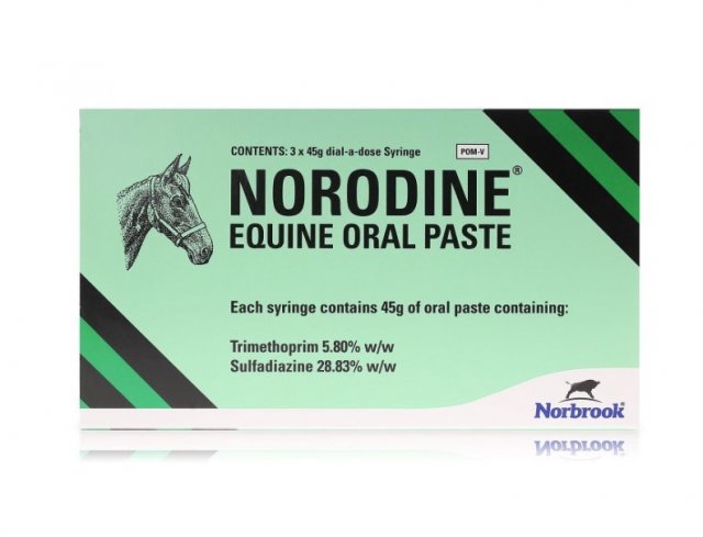 Norbrook Norodine Equine Paste 45g 3 pack