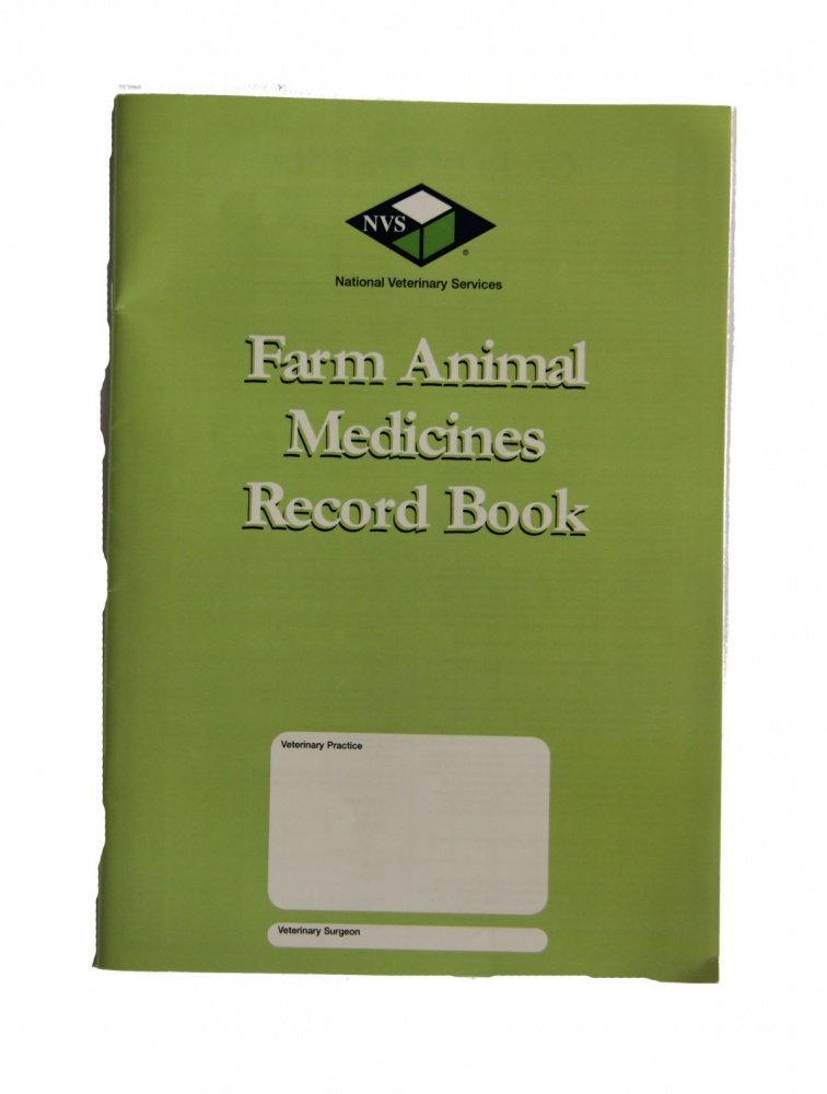 Farmers Medicine Records Book Farmacy