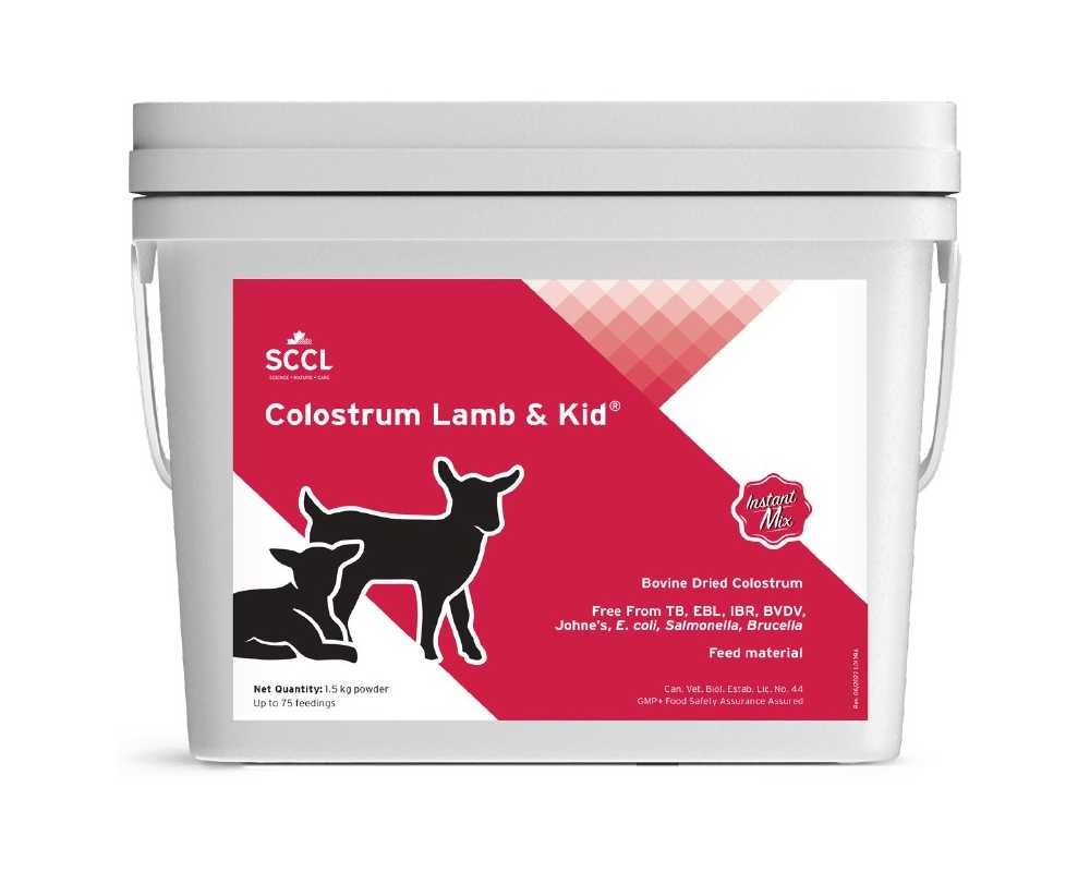 SCCL Lamb & Kid Colostrum 1.5kg Farmacy