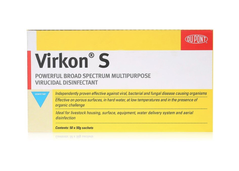 Virkon S Disinfectant Sachets - Farmacy