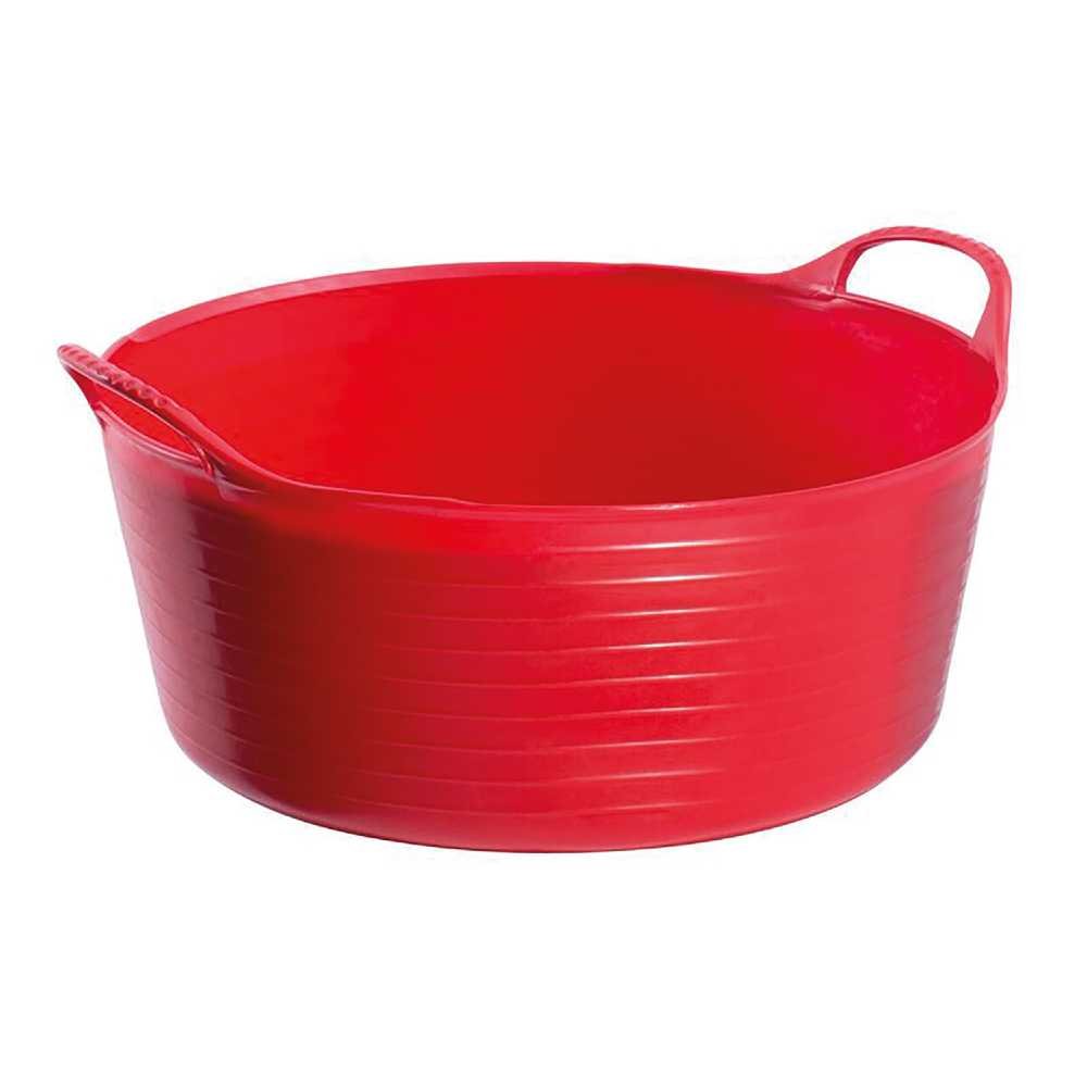 Tubtrug Big Tidee - Seau Râteau Bleu Pour Jardin, Nettoyage | Léger, Poignée Confortable | Faulks & Company