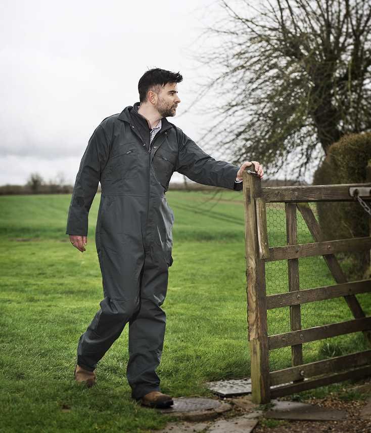 Fort Zip Front Coverall Green - Farmacy