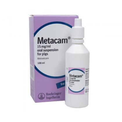 Metacam 15mg/ml Oral Suspension Pigs 100ml