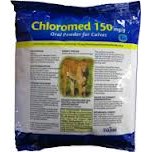 Chloromed 150 mg/g Oral Powder for Calves 1 kg