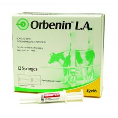 Orbenin LA  200mg Intramammary Suspension 12 pack