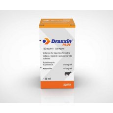 Draxxin Plus 100 mg/ml + 120 mg/ml solution for injection