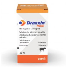 Draxxin Plus 100 mg/ml + 120 mg/ml solution for injection