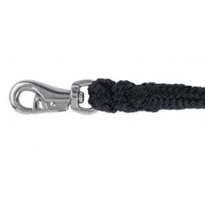 Dexter Black Bull Lead Rope with Snap Hook