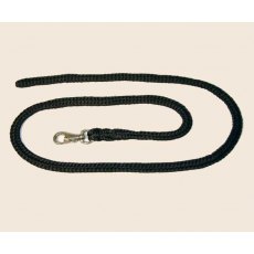 Dexter Black Bull Lead Rope with Snap Hook