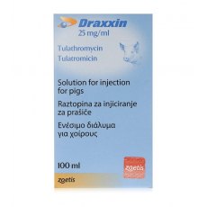 Draxxin 25mg/ml Injection for Pigs 100ml