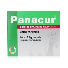 Panacur Equine Granules 22.2% w/w 10 pack