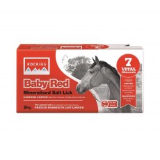 Rockies Baby Red Mineralised Salt Lick 10 x 2kg