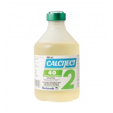 Calciject 40 (No.2) Sol for Injection 12 x 400ml pack - discontinued March 2025
