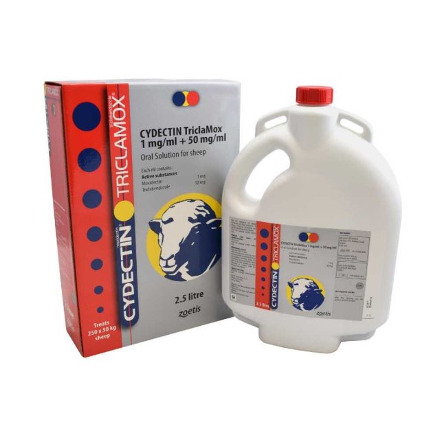 thumbnail image 2 of Bayer Cydectin Oral Drench For Sheep – 1 Liter, 1mg Moxidectin Wormer 2 of 5