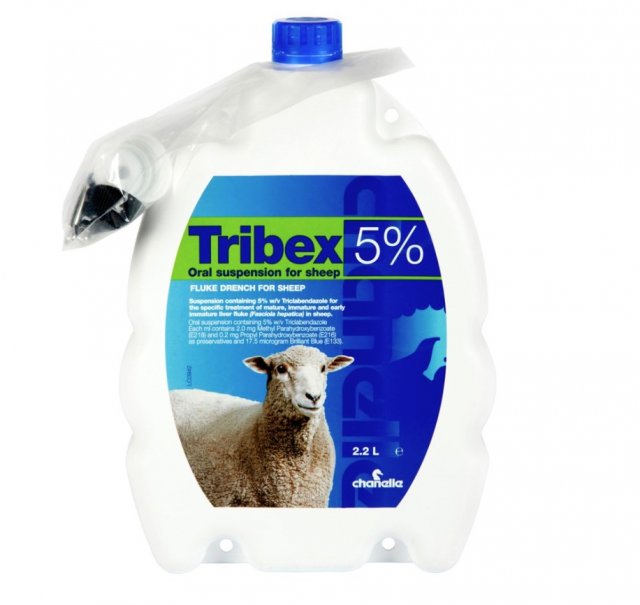 Chanelle Tribex 5% Oral Suspension for Sheep