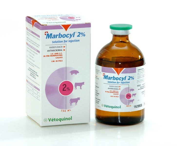 Vetoquinol Marbocyl 2% Injection 100ml