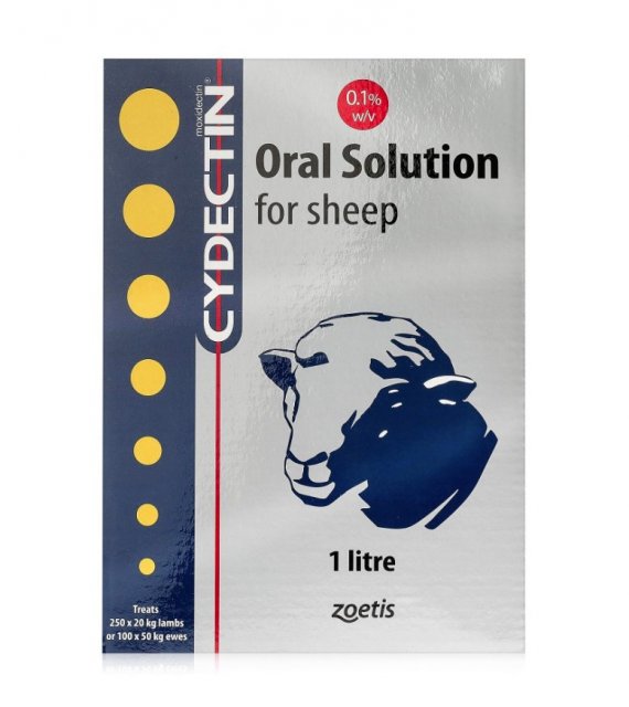 Zoetis Cydectin 0.1% Oral Solution for Sheep