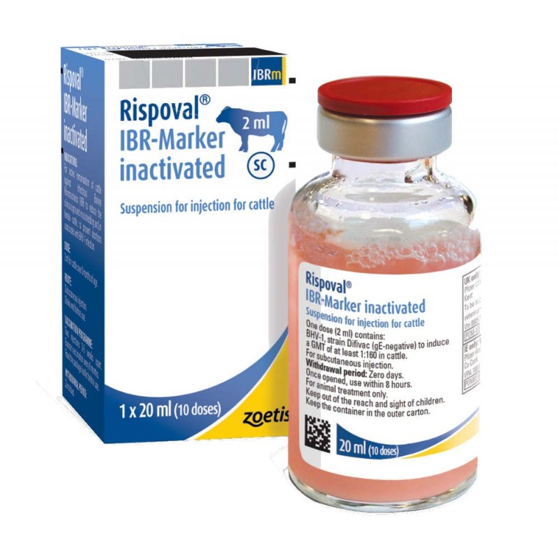 Zoetis Rispoval IBR Marker INACTIVATED