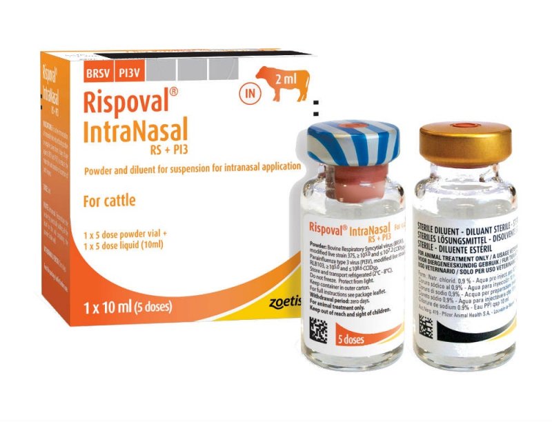 Zoetis Rispoval Intranasal RS + PI3