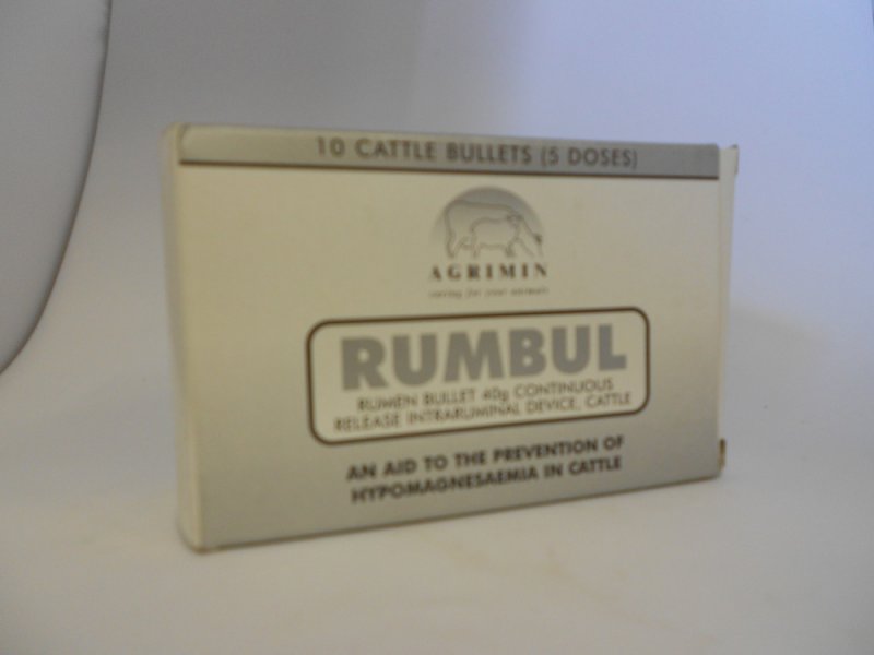 Agrimin Rumbul Rumen Bullets Cattle 10 pack