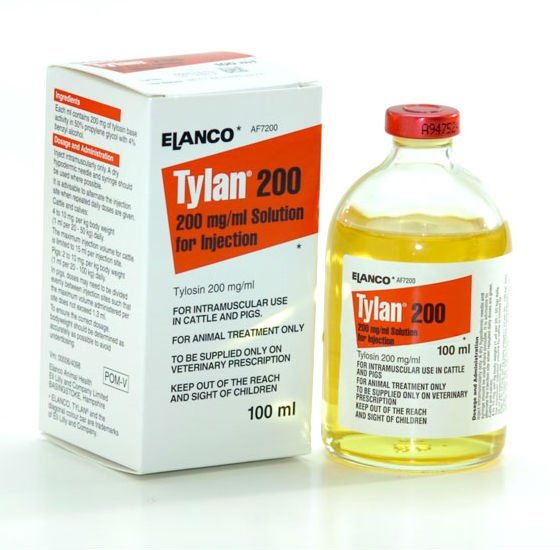 Elanco Tylan 200 Injection 100ml