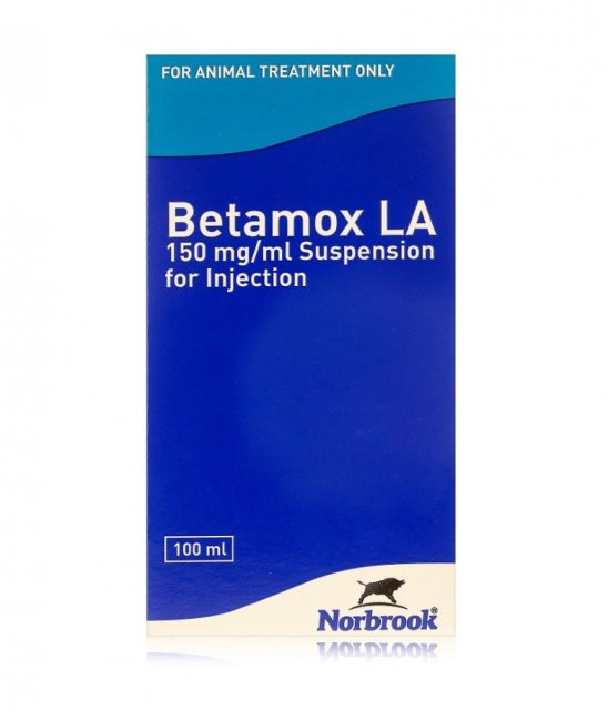 Norbrook Betamox LA 150mg/ml Injection 100ml