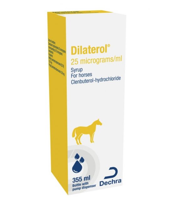 Dechra Dilaterol Syrup Horse 25mg/ml 355ml