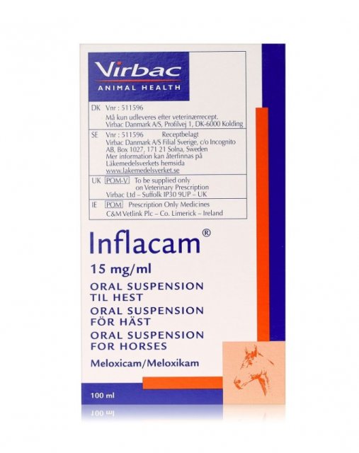 Virbac Inflacam Equine 150mg/ml Oral Suspension