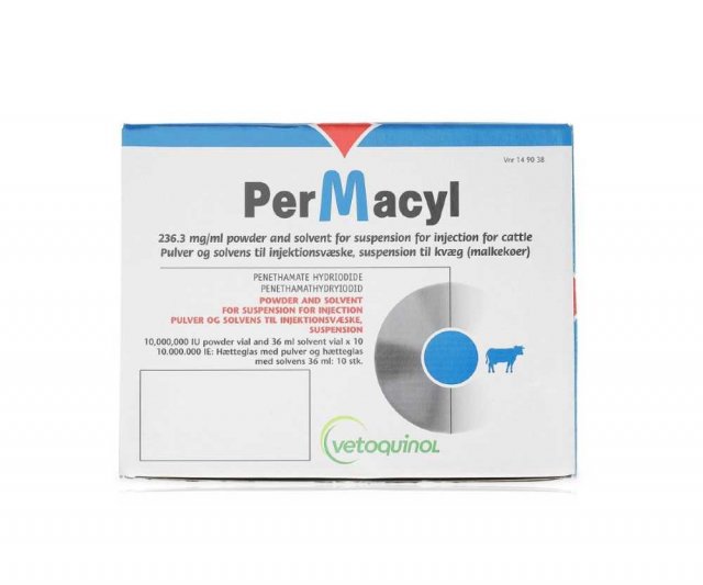 Vetoquinol Permacyl Injection 36ml x 10 pack
