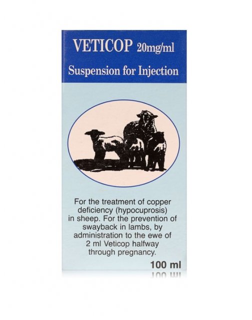 Bimeda Veticop 20mg/ml Injection 100ml