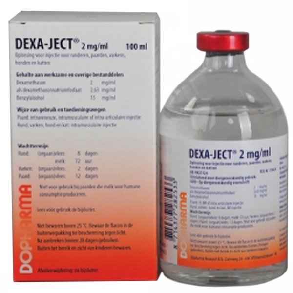 Bimeda Dexa-ject 2 mg/ml Injection 100ml