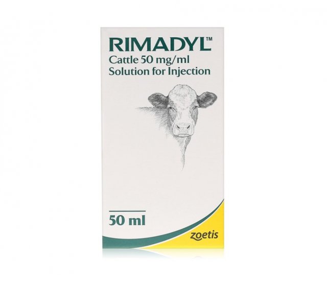 Zoetis Rimadyl Cattle 50mg/ml Injection 50ml