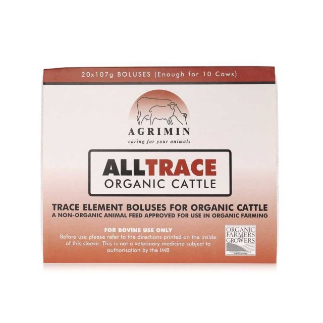 Agrimin All Trace Organic Bolus 20 pack