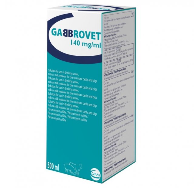 CEVA Gabbrovet 140 mg/ml solution