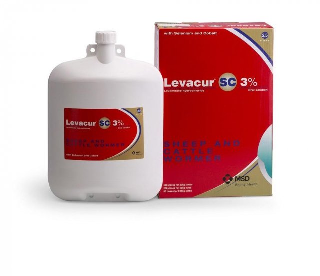 MSD Levacur SC 3% Oral Solution