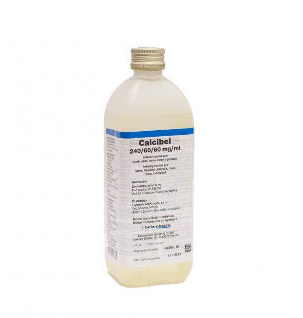 Duggan Veterinary Group Calcibel 240/60/60 mg/ml Solution 500ml