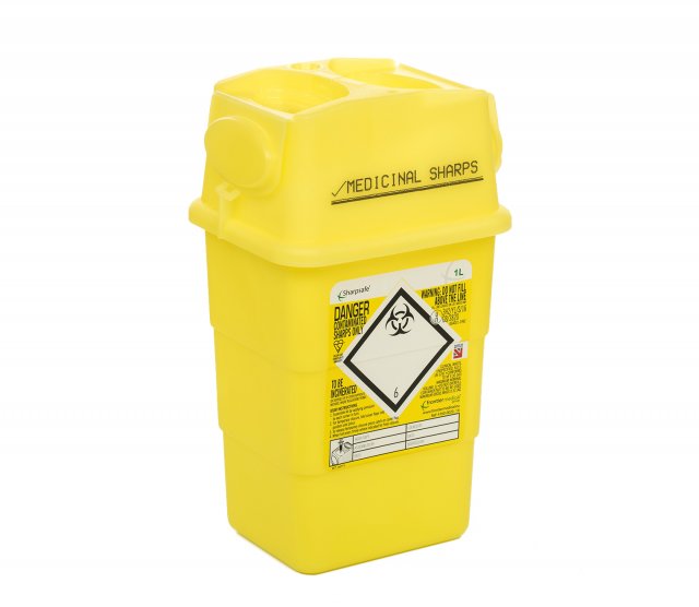 Sharpsafe with Lid