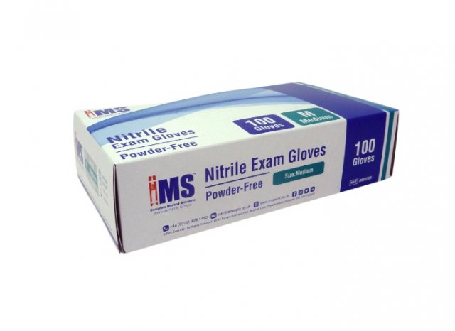 Nitrile Powder Free Gloves 100 pack