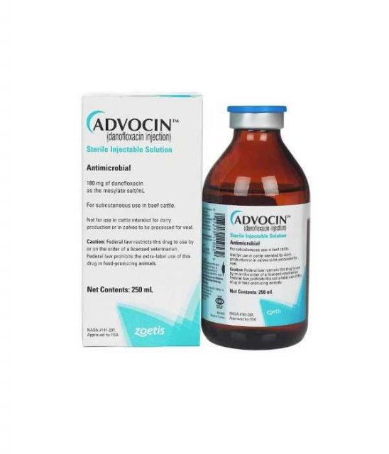 Zoetis Advocin 2.5% Injection 100ml
