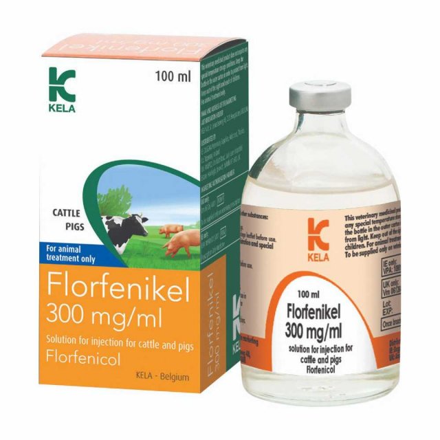 Kela Florfenikel 300mg/ml Injection 100ml