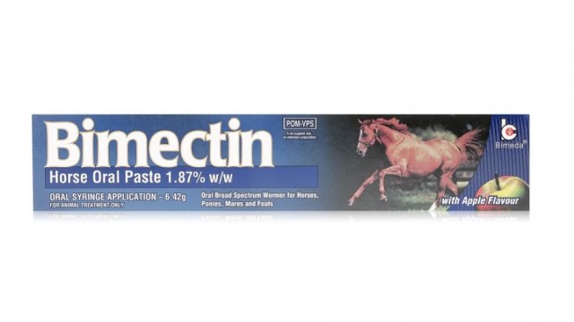 Bimeda Bimectin Horse Oral Paste 18.7mg/g 1 x 6.42g syringe