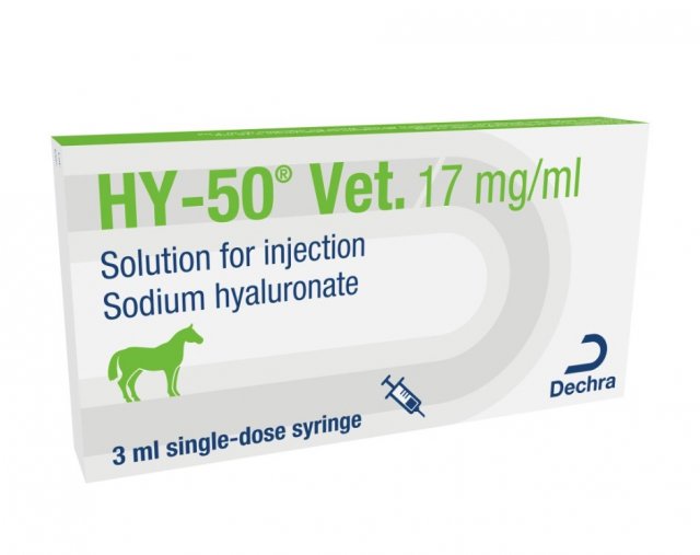 Dechra HY-50 Vet. 17 mg/ml Injection 3ml