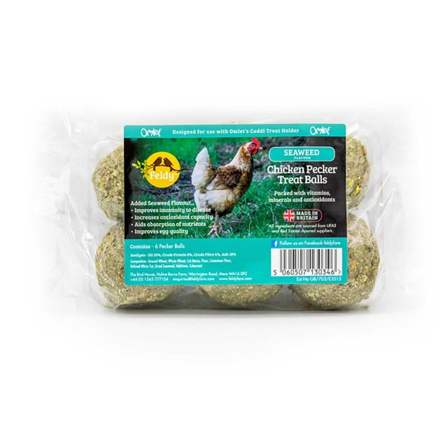 Feldy Chicken Pecker Balls 6 pack