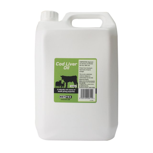 Nettex Cod Liver Oil 5L x 4 pack