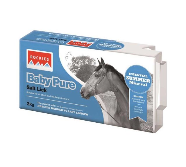 Rockies Baby Pure Salt Lick 10 x 2kg
