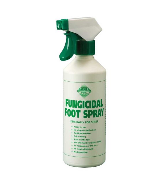 Barrier Fungicidal Foot Spray for Sheep 500ml