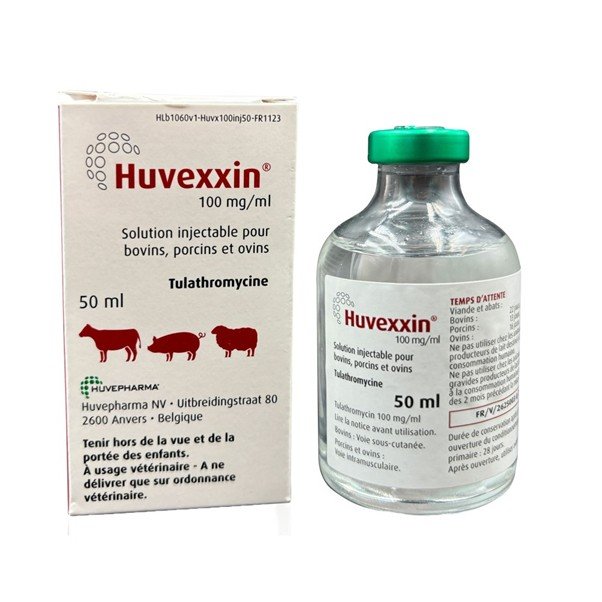Huvepharma Huvexxin 100mg/ml Solution for Injection